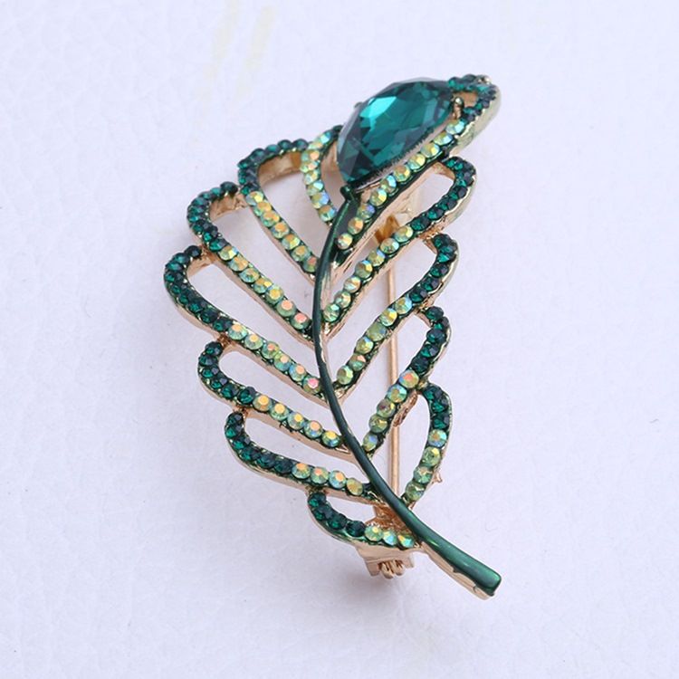 Broches De Cristal Vegetal