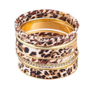 Pulseira Leopard Feminino Com Estampa De Leopardo