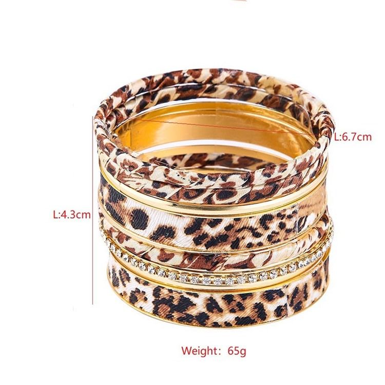 Pulseira Leopard Feminino Com Estampa De Leopardo