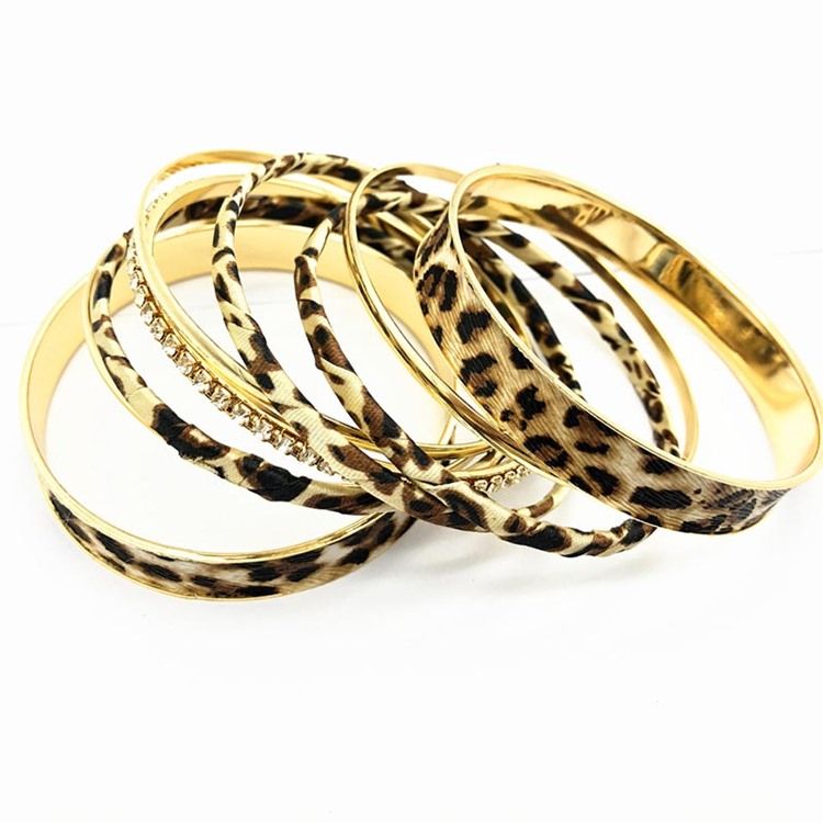Pulseira Leopard Feminino Com Estampa De Leopardo