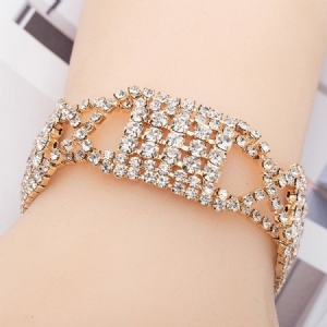Pulseiras De Charme Femininas De Aniversário Romântico Diamante