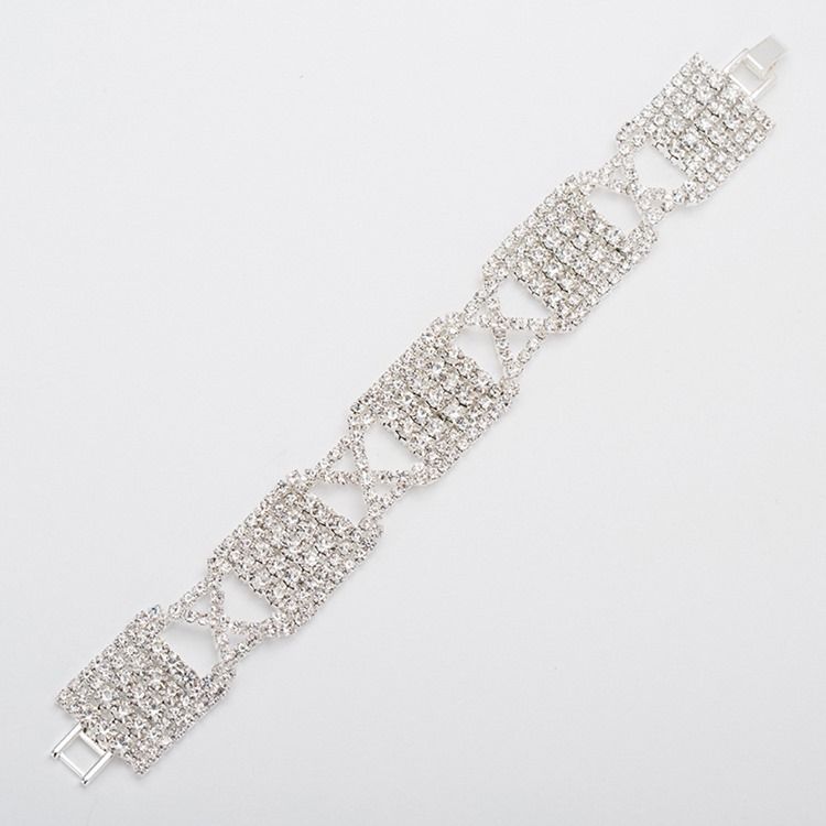 Pulseiras De Charme Femininas De Aniversário Romântico Diamante