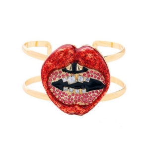 Pulseiras Color Block E-plating Feminino