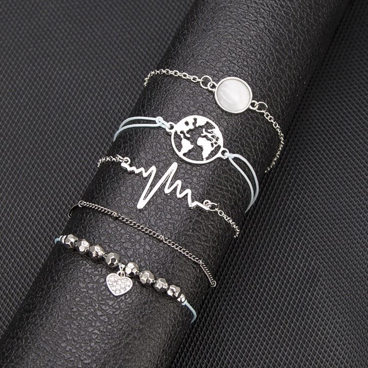 Pulseiras Femininas Geométricas Coreanas Para Festas