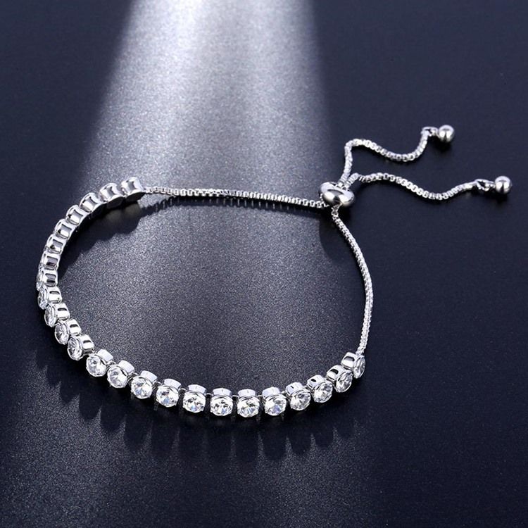 Pulseiras Simples Diamante