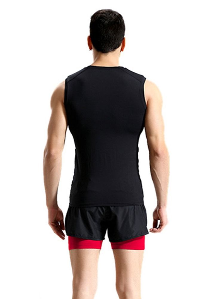 Masculino Patchwork Color Block Shorts Pullover Conjuntos De Esportes